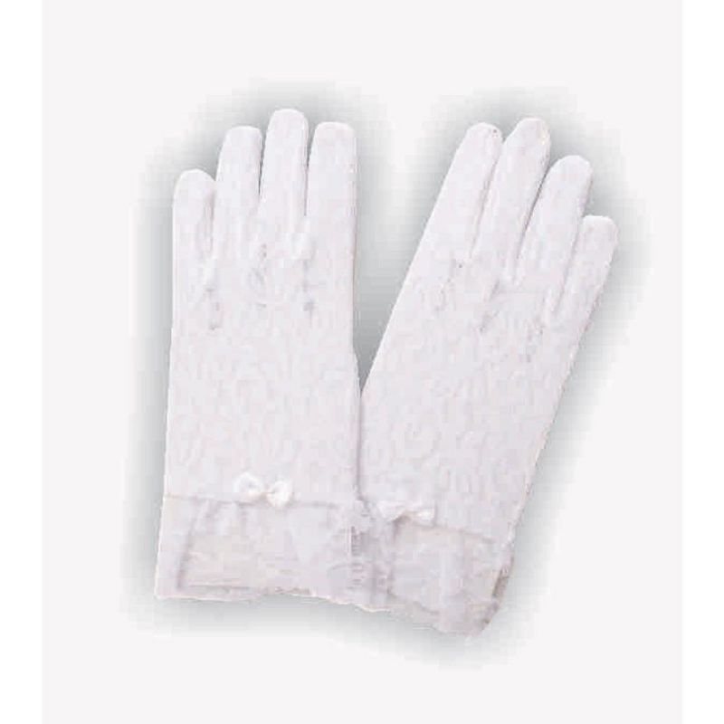Dress Up America White Lace Glove for Kids, 2 of 4