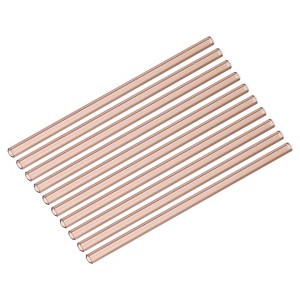 Unique Bargains Borosilicate Long Pipes Industrial Transparent DIY Glass Tubing - 1 of 4
