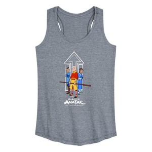 Women's - Avatar: The Last Airbender - Team Avatar Graphic Racerback Tank - 1 of 4