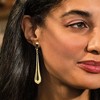 Ross-Simons Italian 18kt Gold Over Sterling Teardrop Earrings - 2 of 4