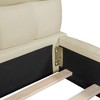 Sapphtopaz Bed Frame with Cookie-Shaped Upholstered Headboard Platform Bed with Slats Support for Bedroom, No Box Spring Needed - 2 of 4