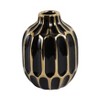Sculptural Ceramic Flower Vase for Office, Living Room Decor, Table, and Bedroom Display - House Decor with Style for Any Space - 4 of 4