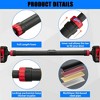 Pull Up Bar for Doorway - Adjustable No Screws Chin Up Bar for Home Gym, 440 LBS Max Load, with Level Meter & Anti-Slip Design for Strength Training - 3 of 4