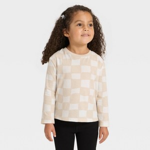 Toddler Girls' Long Sleeve T-Shirt - Cat & Jack™ - 1 of 3