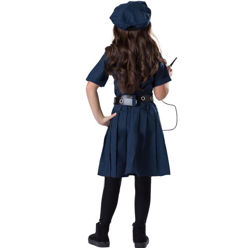 Dress Up America Police Officer Costume for Toddler Girls, 3 of 5