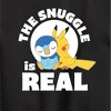 Boys' - Pokémon - The Snuggle Is Real Pikachu And Piplup Graphic Long Sleeve Fleece Sweatshirt - 2 of 4