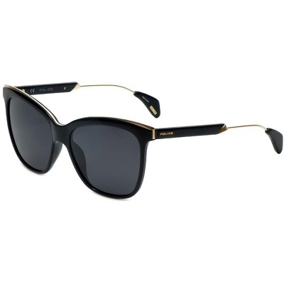 Police Designer Sunglasses Affair in Black 56mm