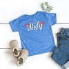 The Juniper Shop USA Cursive Coquette Toddler Short Sleeve Tee - 3 of 4