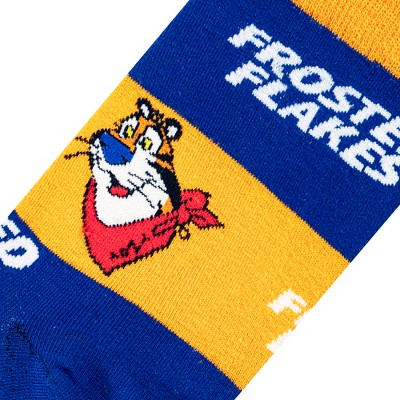 Tony the Tiger Blue and Orange Crew Socks