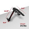 Yakima FullTilt Premium 5 Bike 150 Pound Capacity Swing Away Hitch Steel Bike Rack with AutoPin, ZipStrips, Padded Arms, and SKS Locks, Black - 2 of 4