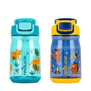 Reduce Go-go's New Spill Proof 12oz Portable Drinkware With Straw Scavenger  Boy Set : Target