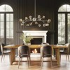 Rennnsan Nylor 48" W 18 - Light Branching Bubble Liner Crystal Modern Glam Dimmable Kitchen Island Pendant - 4 of 4
