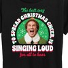 Women's - ELF - Christmas Singing Short Sleeve Graphic T-Shirt - image 2 of 4