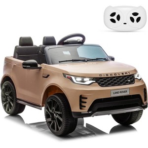 12V 4.5AH Electric Car for Kids,Ride On Toy with Remote Control,Kids Electric Vehicle with LED Lights - 1 of 4