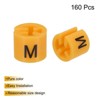 Unique Bargains Clothes Color Coding Reusable Easy to Use Hanger Markers 160 Pcs - 3 of 4