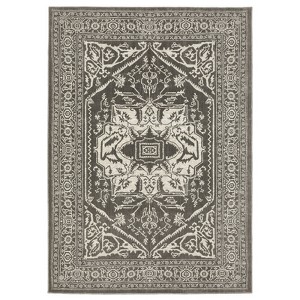Oriental Weavers Intrigue INT04 Grey/ Ivory Indoor Area Rug - 3'10" x 5'5" - 1 of 4