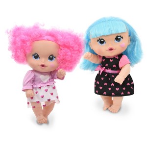 New Adventures Cuddle Kids: 11" Yummy Hearts Dolls - 2 Pack - 1 of 4