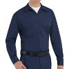 Red Kap Men's Long Sleeve Utility Uniform Shirt - 3 of 4