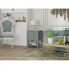 TIRAMISUBEST 2 Drawer Side table - Light Gray Mobile File Cabinet - 3 of 4
