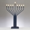 Rite Lite LED Lighted Knesset-Style Menorah - 24" - Navy - 2 of 3