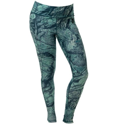 Dsg Outerwear Fishing Leggings, Upf 30+ In Sea Foam Realtree