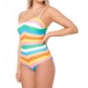 Women's Rainbow Barbara One Piece Swimsuit - Unique Vintage - 2 of 3