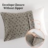 2 Pack Jersey Cotton Toddler Pillowcases, Envelope Travel Pillowcases - NTBAY - 4 of 4