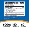 Nutricost KSM-66 Capsules (600 MG) (60 Capsules) - 2 of 4