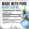 Premium Blackseed Oil 1000mg - Pure Nigella Sativa Black Seed with Thymoquinone & Vegan for Skin & Immune Support - 60 Softgels By Hello Lovely! - 2 of 4