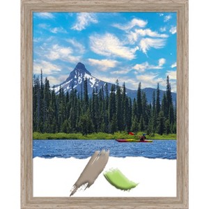 Amanti Art Hardwood Wedge Wood Picture Frame - 1 of 4