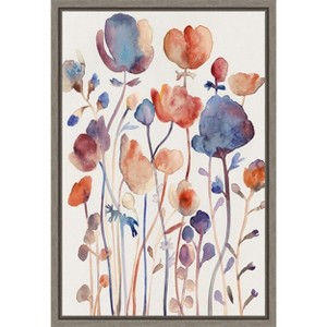 Amanti Art Wild Flowers II by Maya Woods Canvas Wall Art Print Framed 16 x 23-in. - 1 of 4