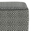 NicBex Handwoven Pouf Ottoman, Modern Home Decor Multi-Functional Footstool, Stylish Striped Design for Living Room, or Nursery - 4 of 4