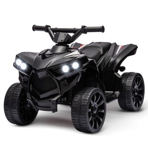 Acekool Kids 6V ATV 4 Wheeler Ride-On Toy with Music, Foot Pedal, Wear-Resistant Wheels, Battery Powered Electric Quad Car - 1 of 4