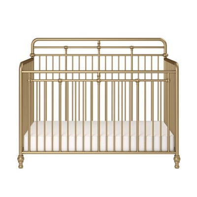gold iron crib