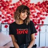 Simply Sage Market Women's All You Need Is Love Hearts Short Sleeve Graphic Tee - 2 of 3