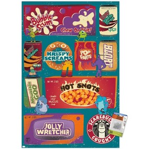 Trends International Disney Monsters at Work - Grid Unframed Wall Poster Prints - 1 of 4
