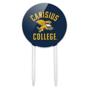 Canisius College Golden Griffins Logo Acrylic Cake Topper Party Decoration for Wedding Anniversary Birthday Graduation - 1 of 4