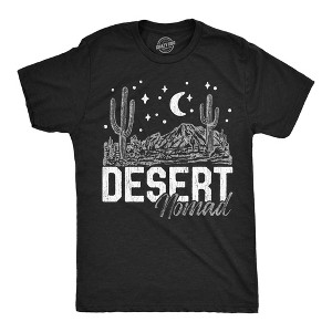 Mens Funny T Shirts Desert Nomads Sarcastic Traveler Graphic Novelty Tee For Men - Crazy Dog Men's T Shirt - 1 of 4