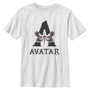 Boys Avatar: Fire and Ash Toruk Black Classic Logo T Shirt - 1 of 4