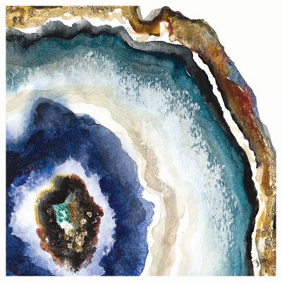 4pk Ceramic Blue Agate Print Coasters - Thirstystone