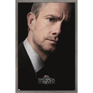 Trends International Marvel Black Panther: Wakanda Forever - Ross One Sheet Framed Wall Poster Prints - 1 of 4