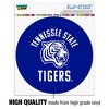 Tennessee State University Tigers Logo Automotive Car Window Locker Circle Bumper Sticker - 3 of 4