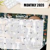 Willow Creek Press 17"x12" 2026 Woodland Mushroom Small Monthly Deskpad - 4 of 4