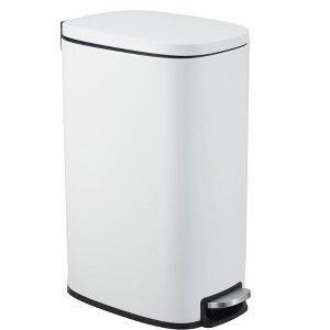 Slim Kitchen Trash Can 13 Gallon - Narrow Stainless Steel Garbage Bin with Removable Inner Bucket, Quiet Soft Close Lid,Compact and Durable Trash Bin - 1 of 4
