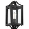 Franklin Iron Works Rockford Rustic Farmhouse Outdoor Post Light Black 20 1/4" Clear Glass for Exterior Barn Deck House Porch Yard Patio Home Outside - 3 of 4