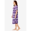 Dreams & Co. Plus Size Short T-Shirt Lounger - 4 of 4