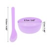 Unique Bargains Facial Mask Mixing Bowl with Stick 4.92" Length 1 Set - 4 of 4