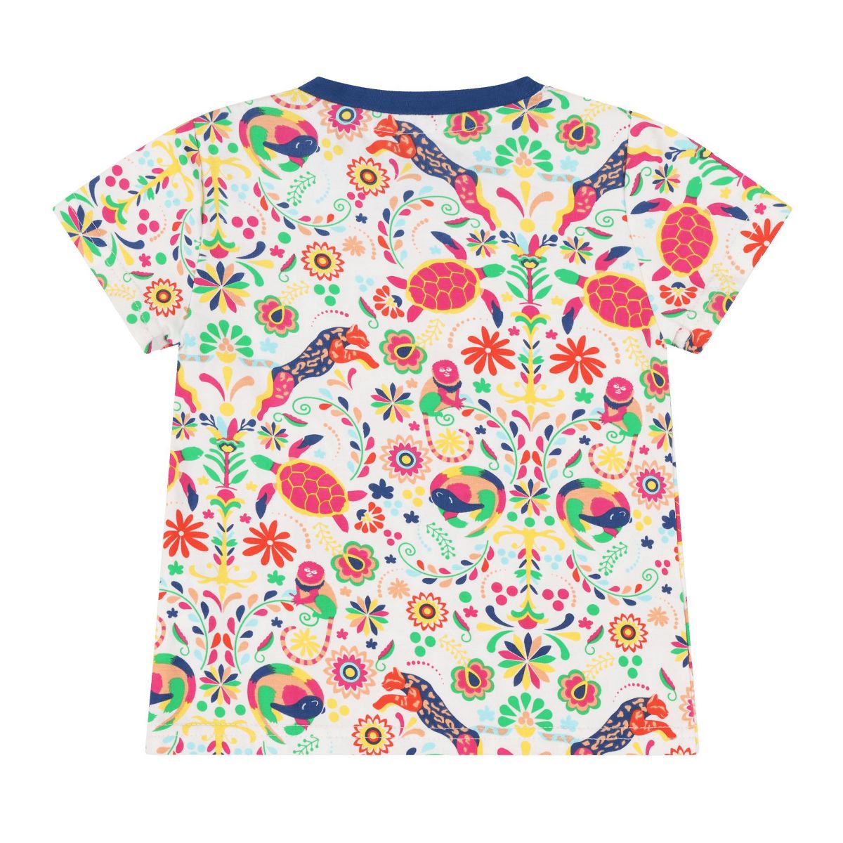 Mixed Up Clothing Suave Baby Tee and Bloomer Shorts Set - Animal Arabesque - thumbnail 4