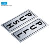 Unique Bargains PVC Self-Adhesive Waterproof Store Shops Push Pull Door Sign 2 Set - 3 of 4