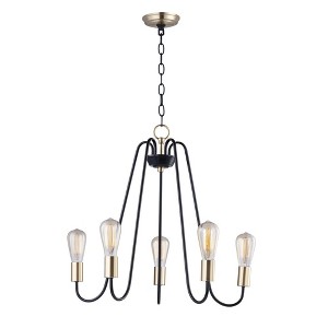 Maxim Lighting Haven 5 - Light Chandelier in  Oil Rubbed Bronze/Antique Brass - 1 of 4